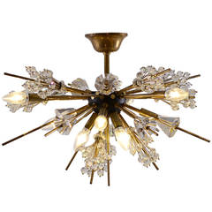 Vintage "Exploding Star 2" Chandelier by Lobmeyr from the Metropolitan Opera House, NY