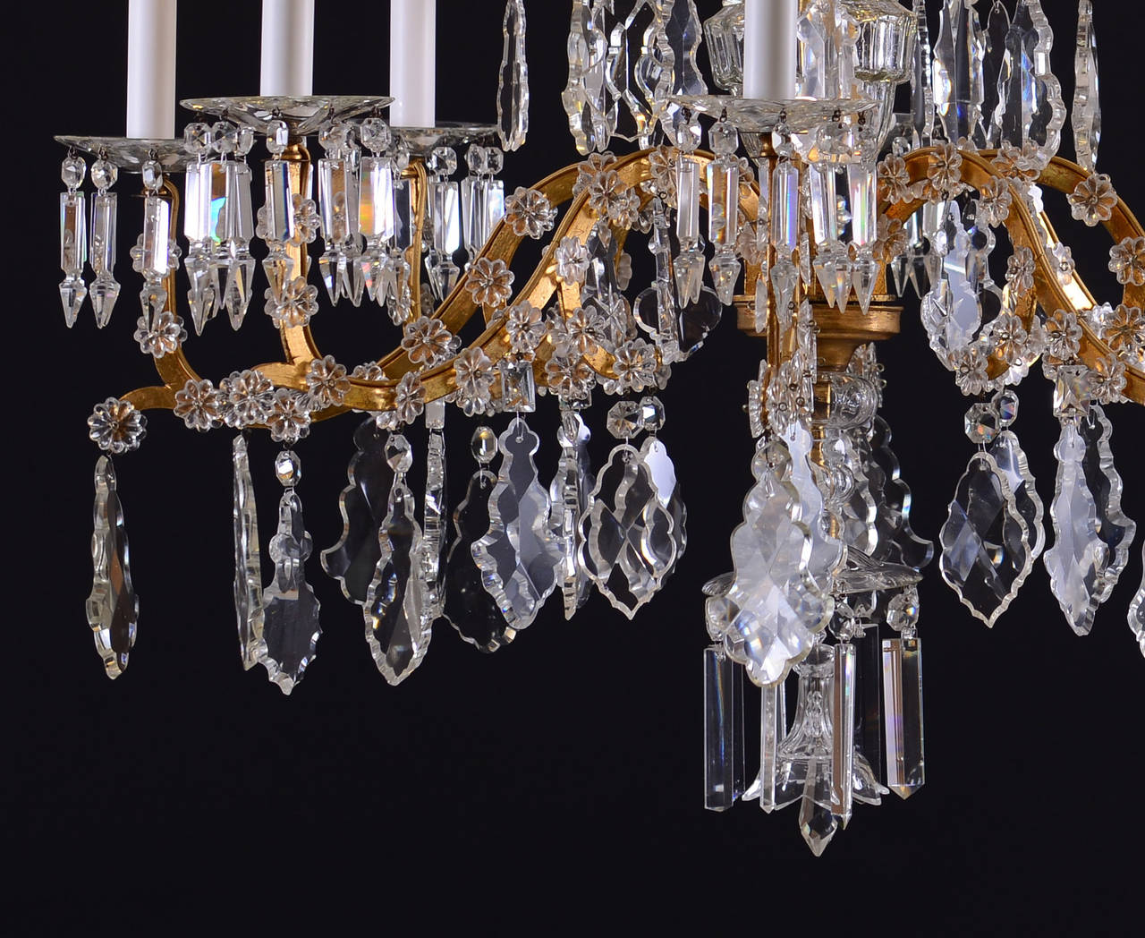 Wonderful Lobmeyr Baroque Style Chandelier from the 1920s 1