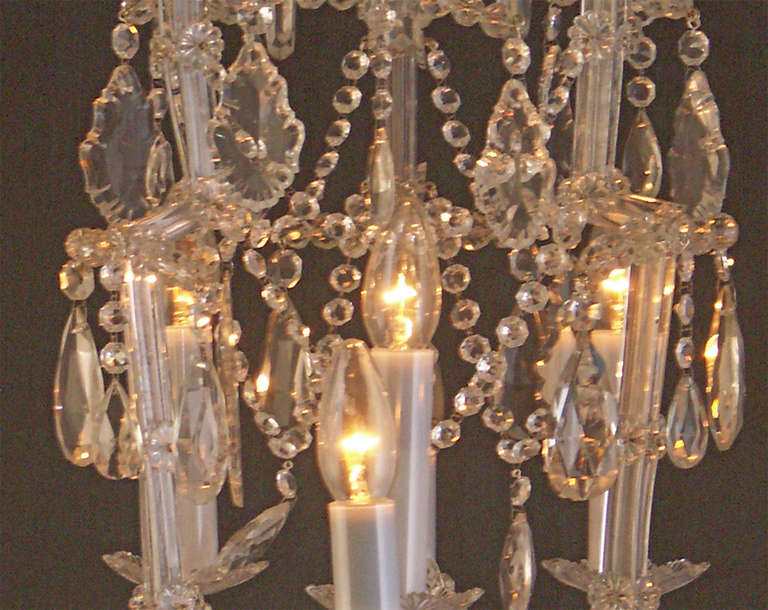 mid century parlor chandelier