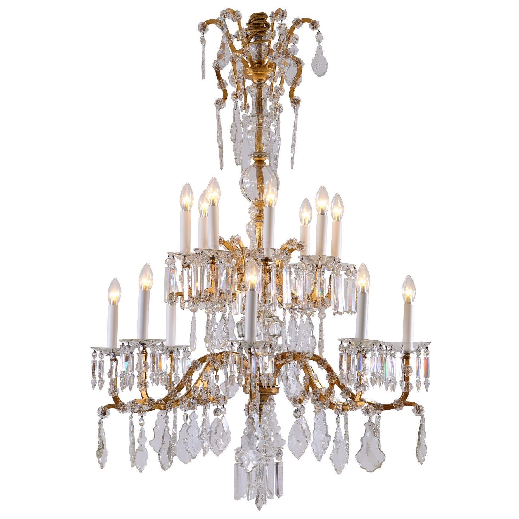 Wonderful Lobmeyr Baroque Style Chandelier from the 1920s