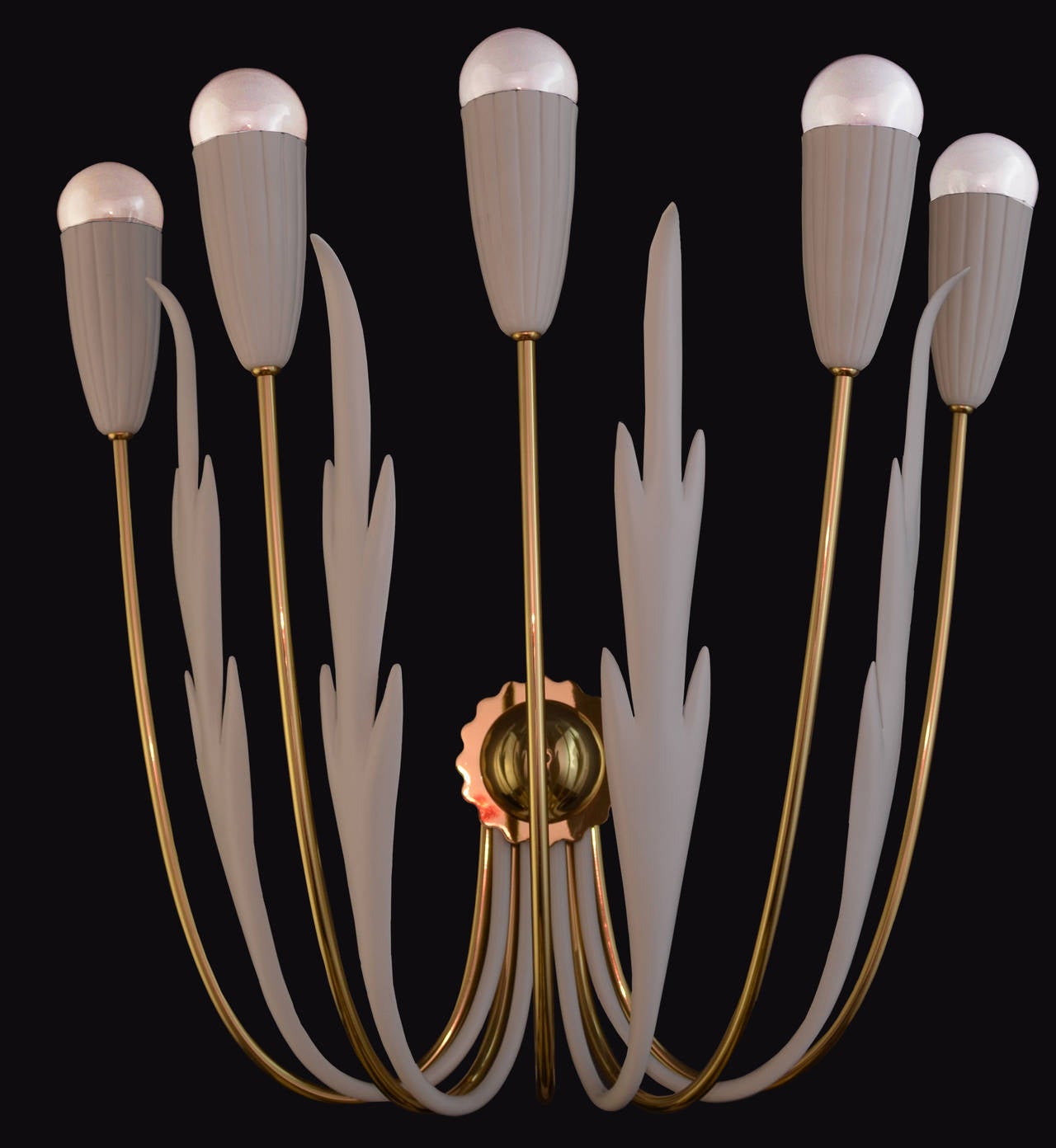  Decorative Art Deco Sconce 1930  In Good Condition In Vienna, AT