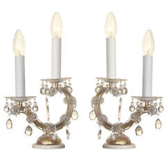 Pair of Baroque Maria Theresia Table Lamps