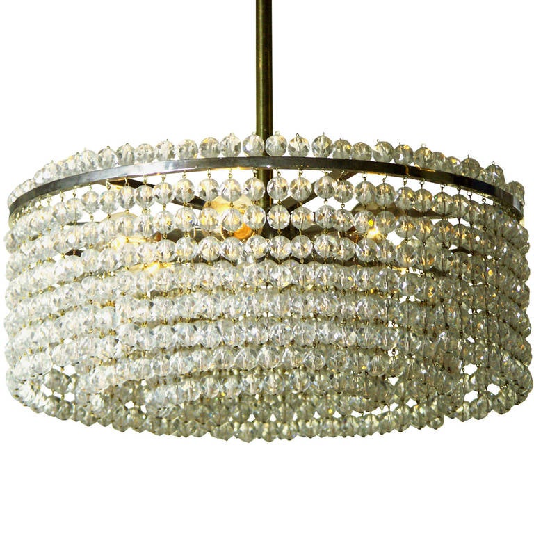 Lobmeyr Crystal Chandelier For Sale at 1stdibs