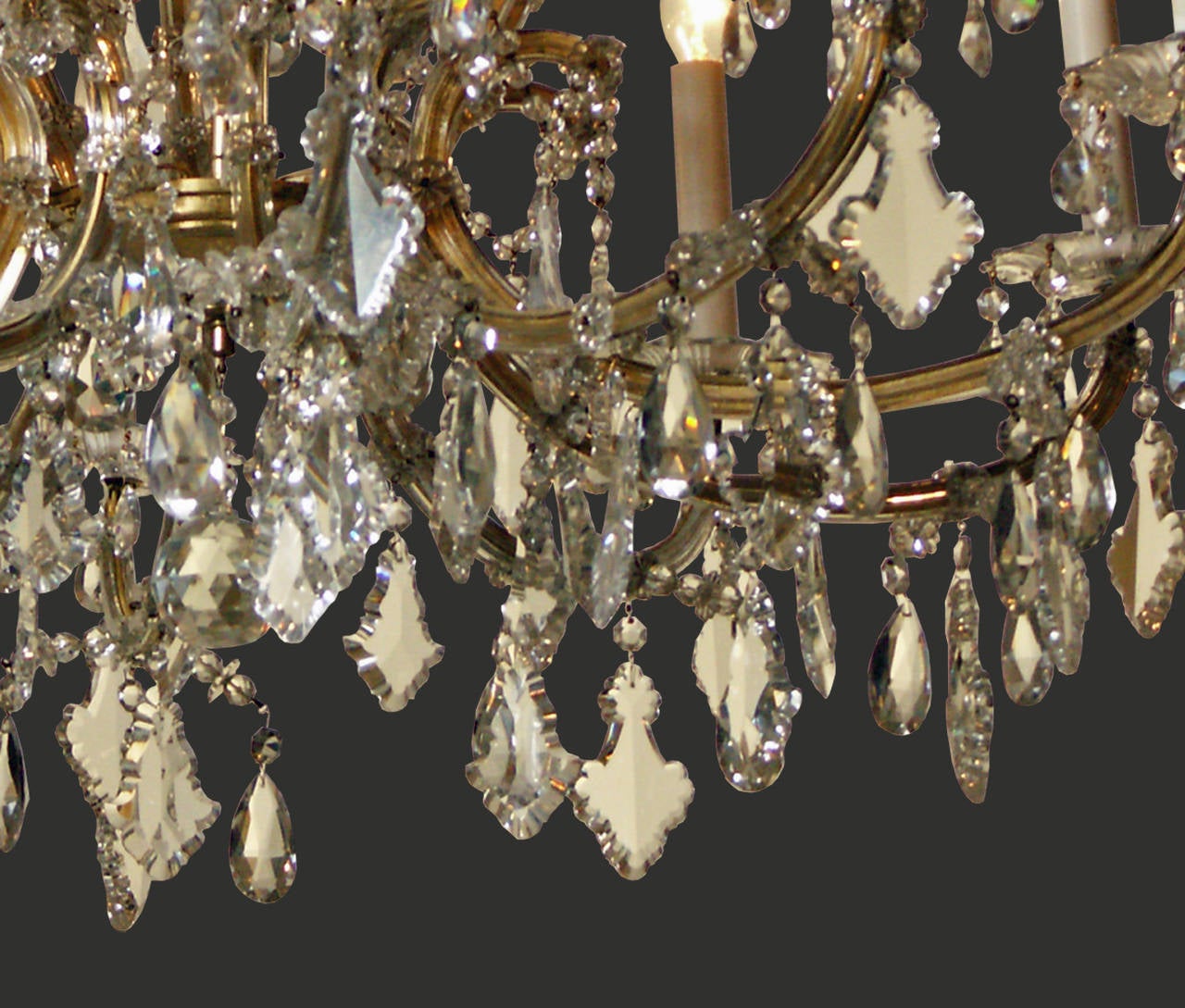 19th Century Lobmeyr Viennese Maria Theresa Chandelier