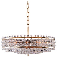 Mid century modern, vintage Bakalowits Crystal Chandelier