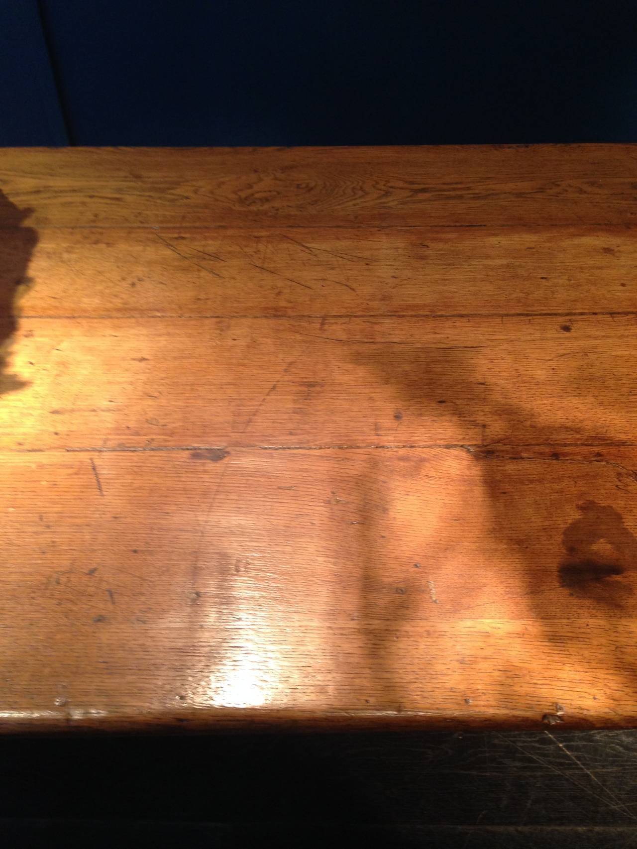Late 19th Century A large 19th century oak table