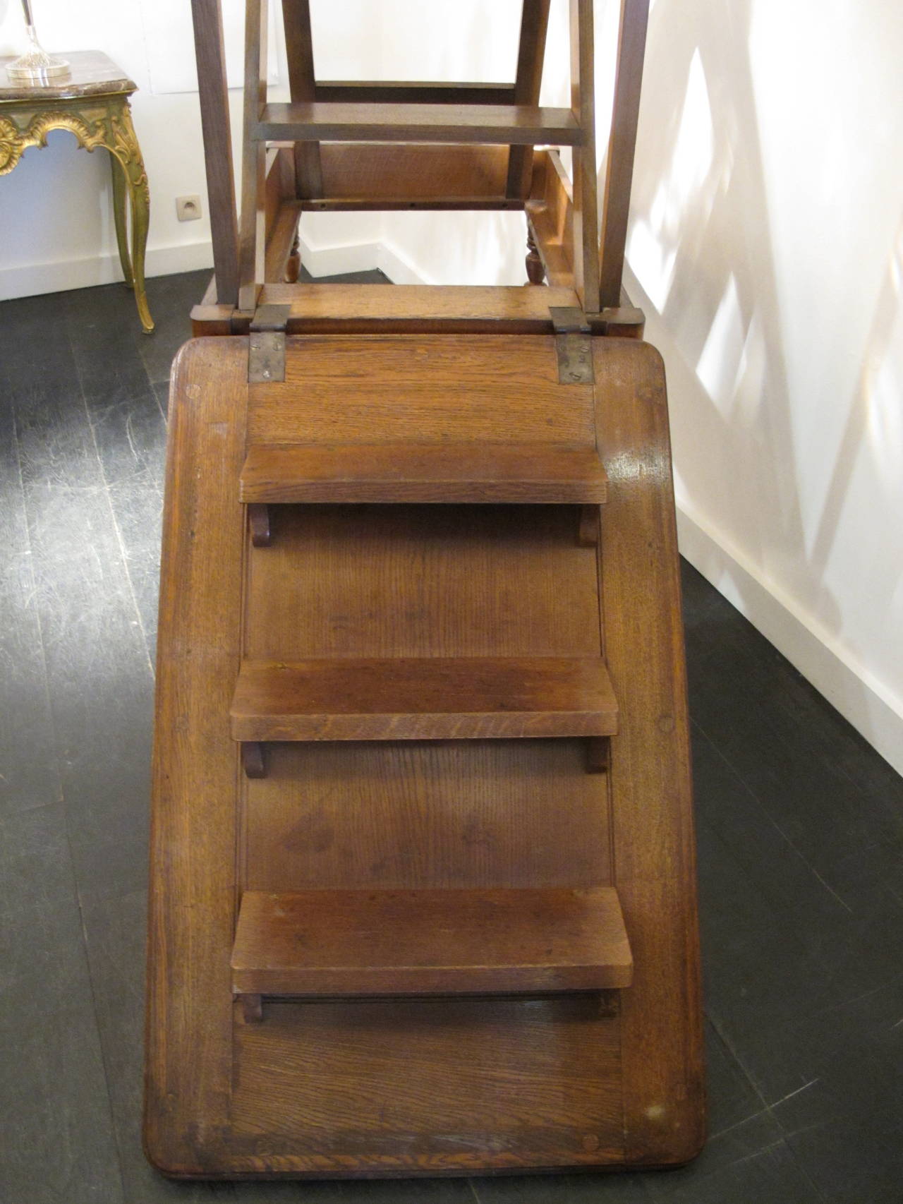 19th Century Metamorphic Table or Library Steps 1