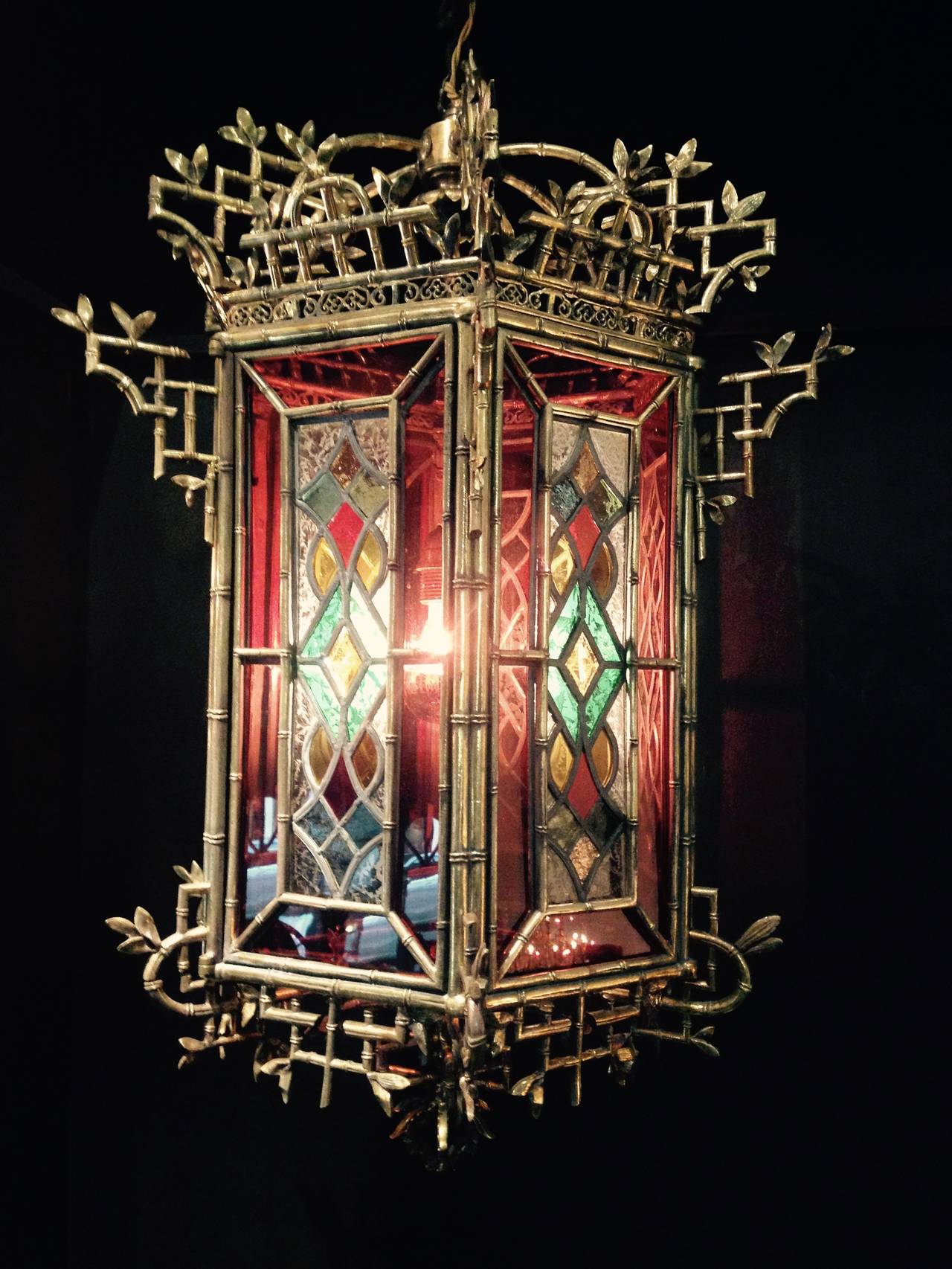 Large Brass Lantern