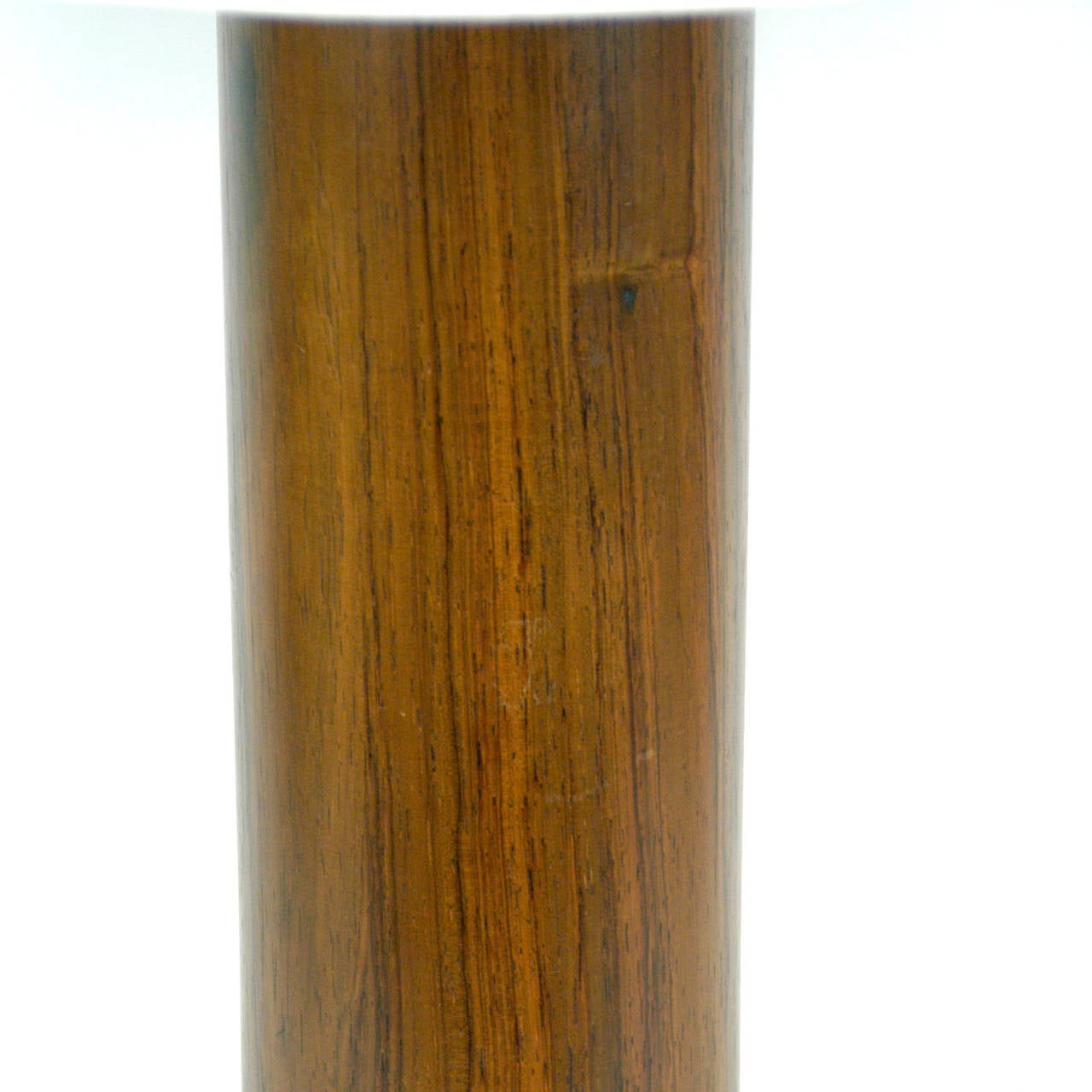 Swedish Scandinavian Modern Rosewood Table Lamp by U. and O. Kristiansson for Luxus