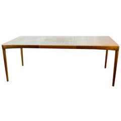 Teak Extension Dining Table by H. W. Klein