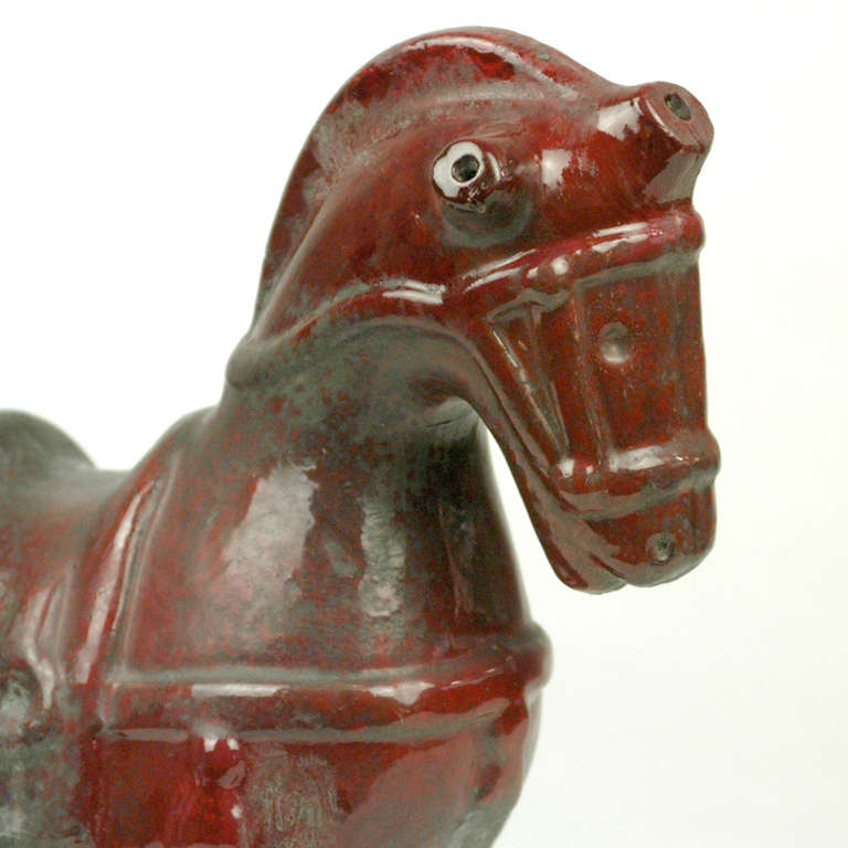 Italian Red Aldo Londi Horse