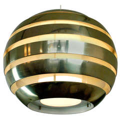 "Le Monde" Metal Pendant by Carl Thore