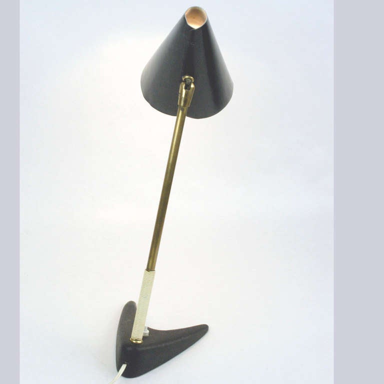Mid-20th Century Kalmar Style Table Lamp