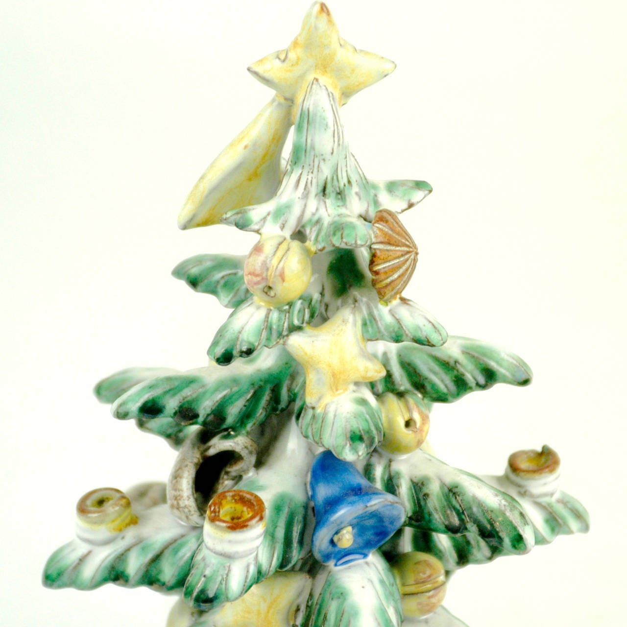 Keramischer Weihnachtsbaum von Anzengruber Keramik:: Österreich:: 1950er Jahre (Mitte des 20. Jahrhunderts)