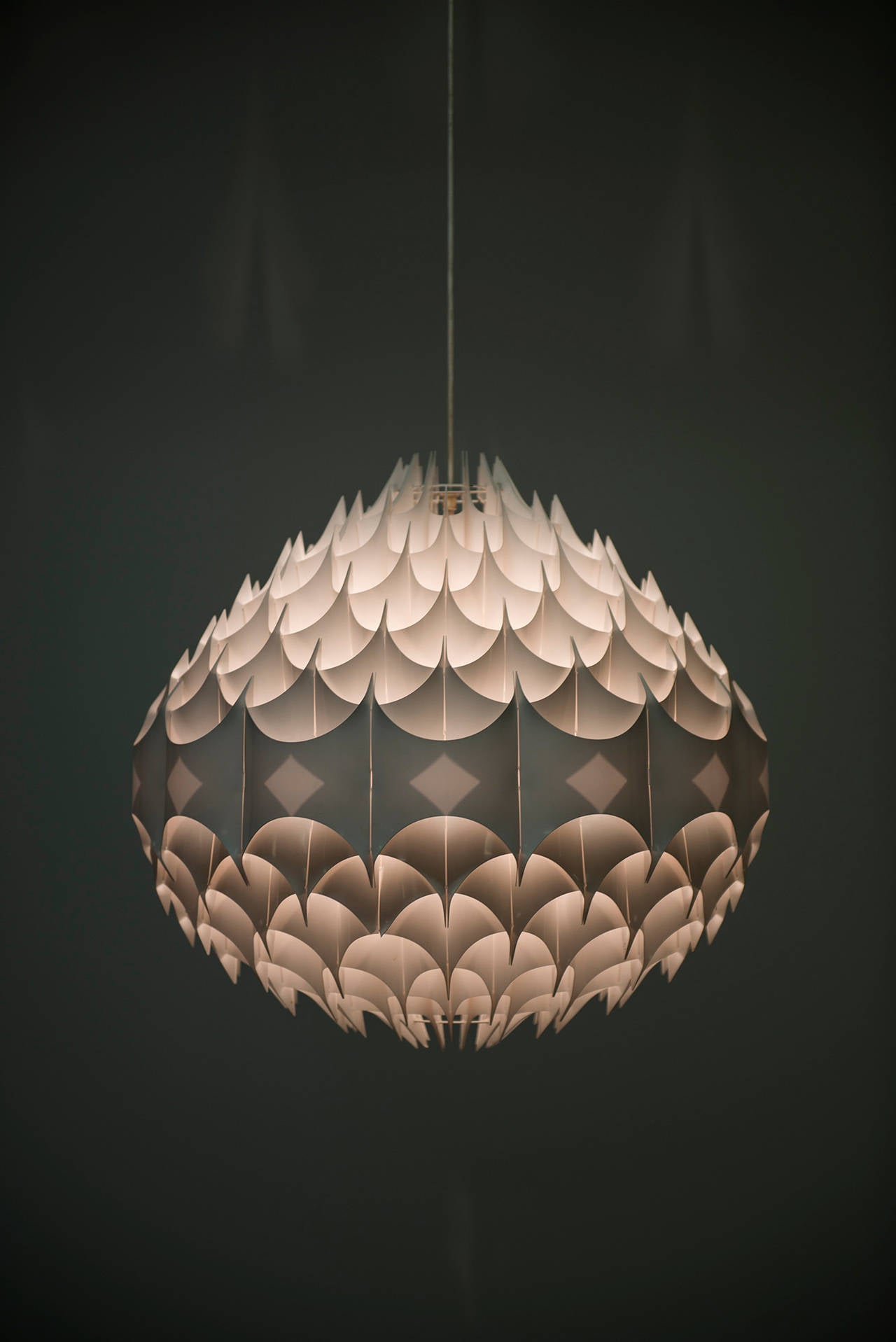 Mid-Century Modern Havlova Milanda Rhythmic ceiling lamp by Vest in Austria