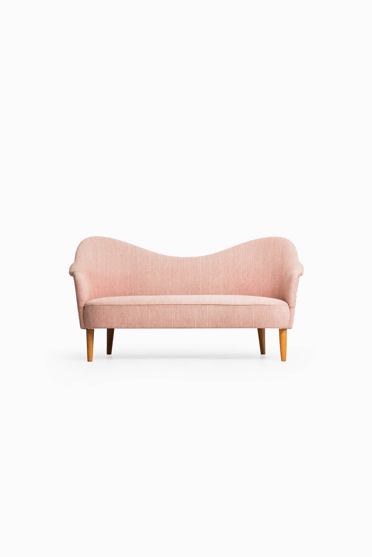 Swedish Carl Malmsten Samspel sofa by O.H Sjögren in Sweden