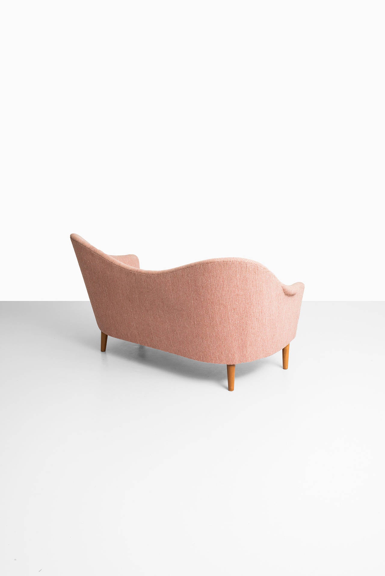 Beech Carl Malmsten Samspel sofa by O.H Sjögren in Sweden