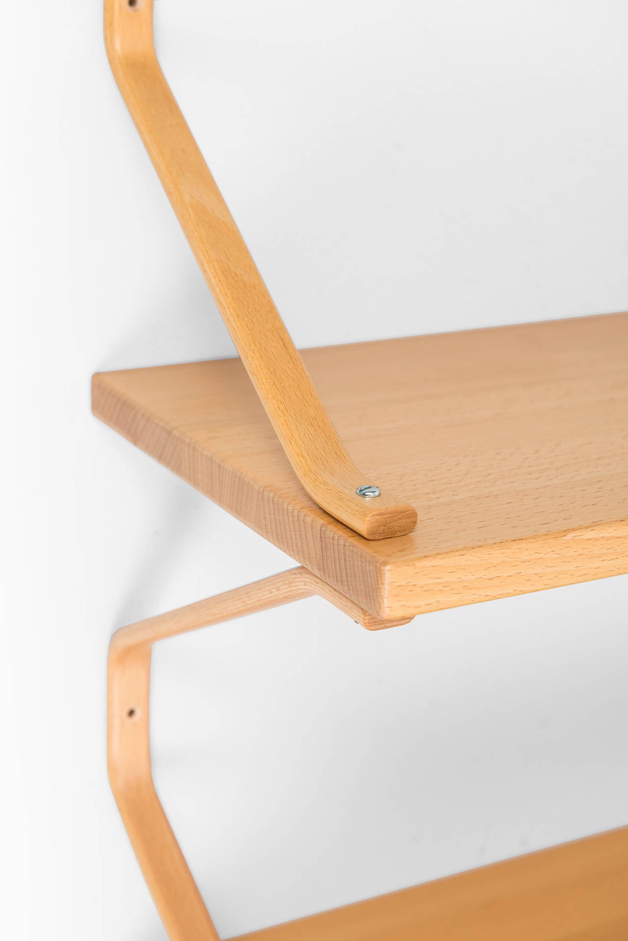 Mid-20th Century Bruno Mathsson wall shelf model Mi 1050 by Bruno Mathsson International