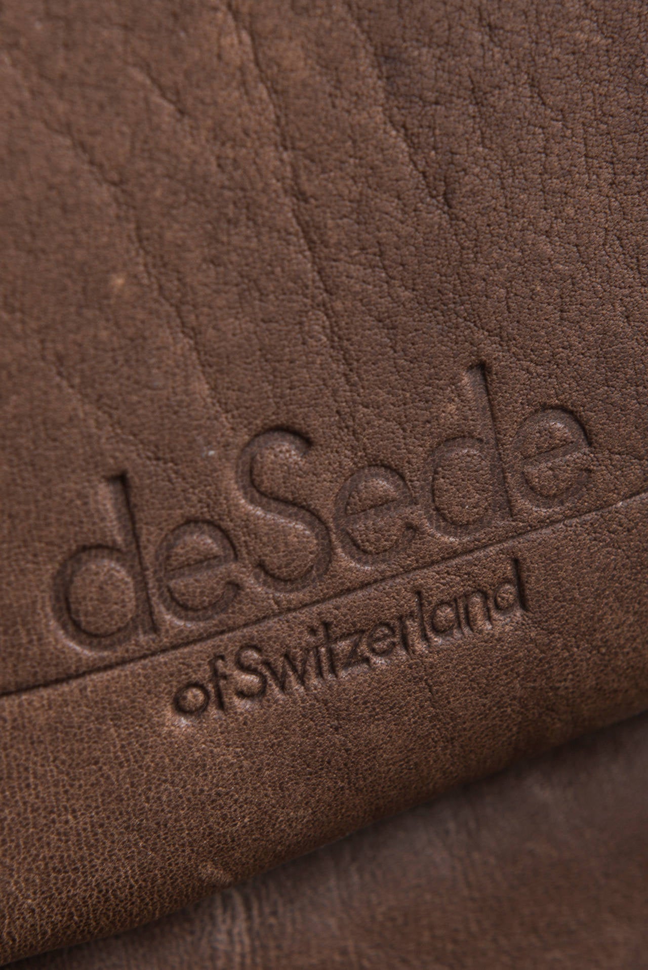de Sede easy chair with stool by de Sede in Switzerland 1