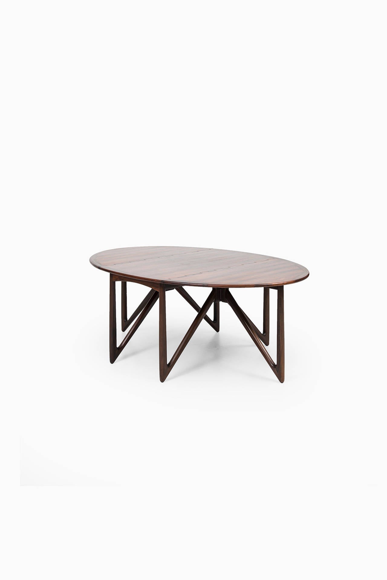 Kurt Østervig Gate Leg Dining Table by Jason Møbler in Denmark 2