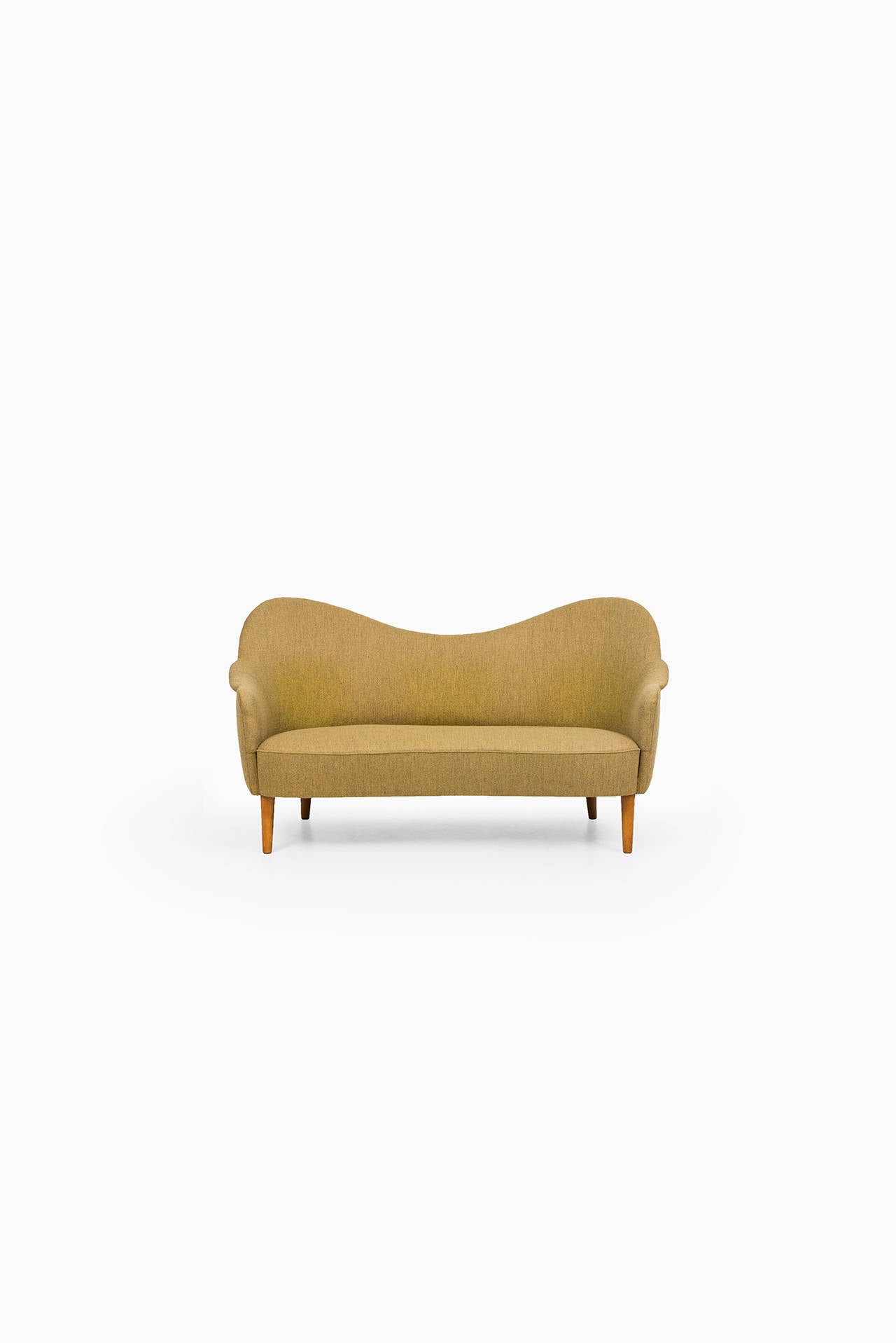Mid-Century Modern Carl Malmsten Samspel Sofa by O.H SjöGren in Sweden