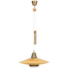Ceiling Lamp Attributed to Hans Bergström, Produced by Bergbom, Sweden