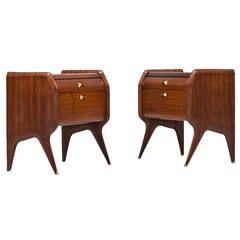Bedside Tables Attributed to Paolo Buffa and Produced in Italy