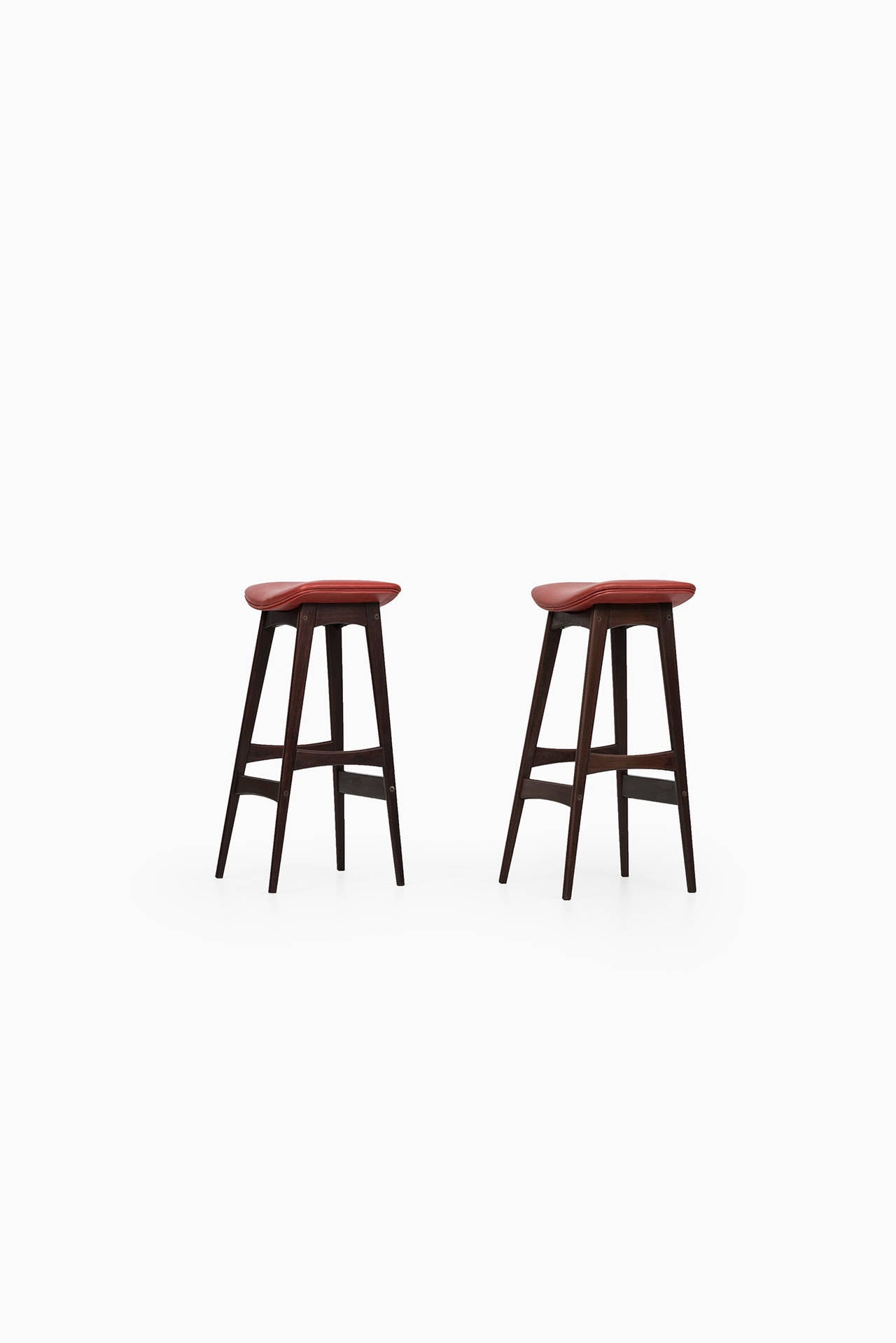 Danish Johannes Andersen bar stools by Brdr. Andersen in Denmark