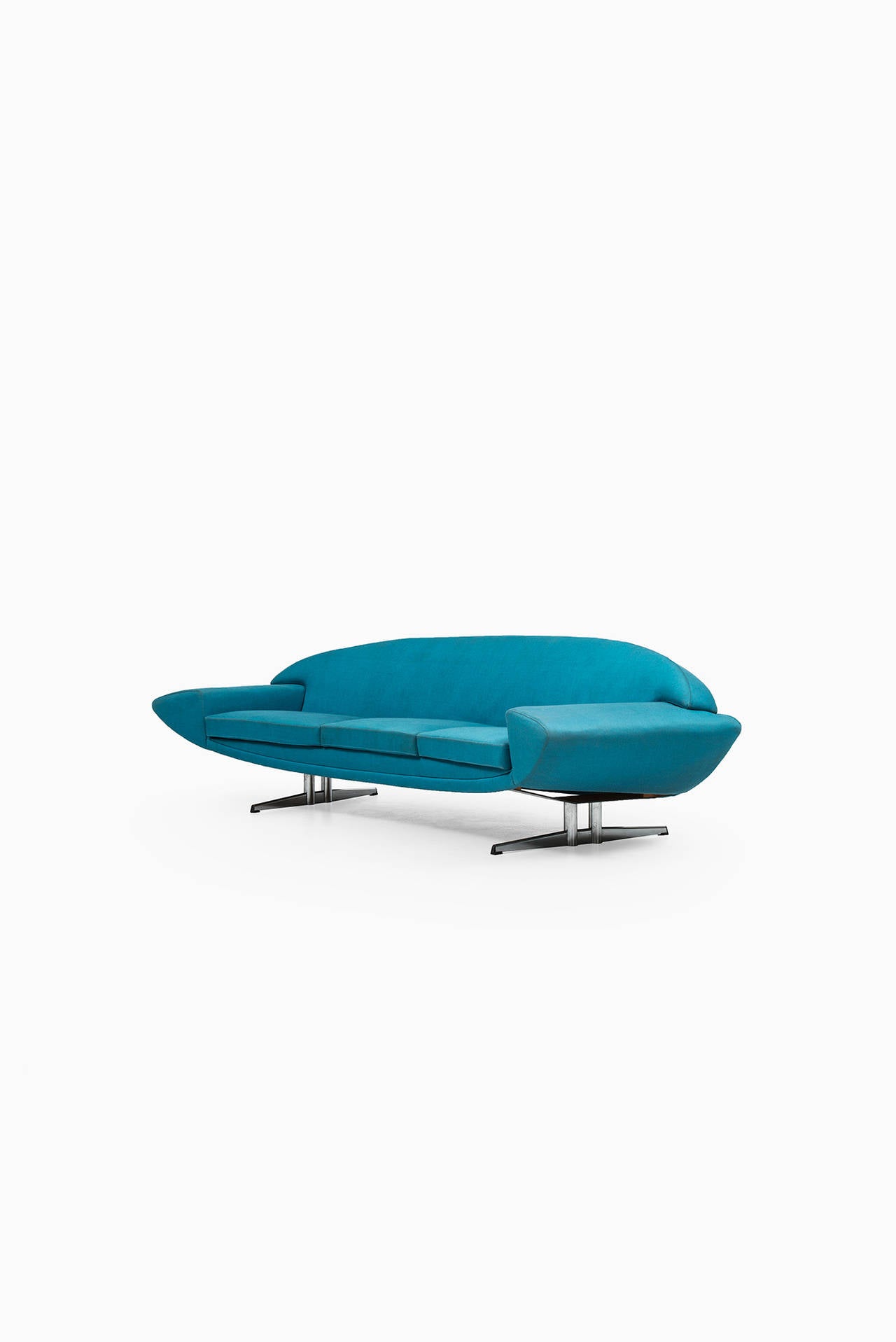Swedish Johannes Andersen Sofa Model Capri by Trensum in Sweden