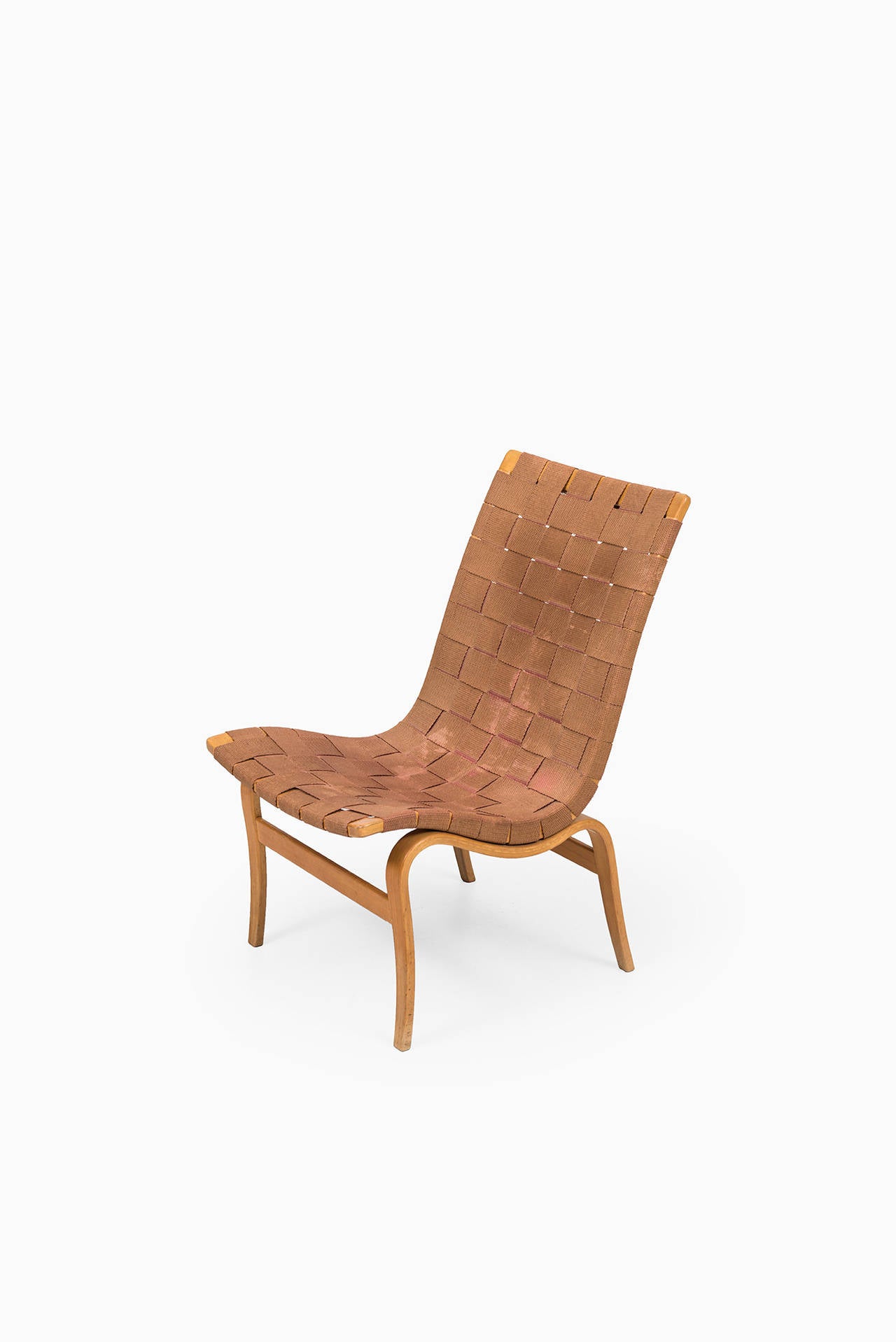 Bruno Mathsson Easy Chair, Model Eva by Karl Mathsson in Sweden 2