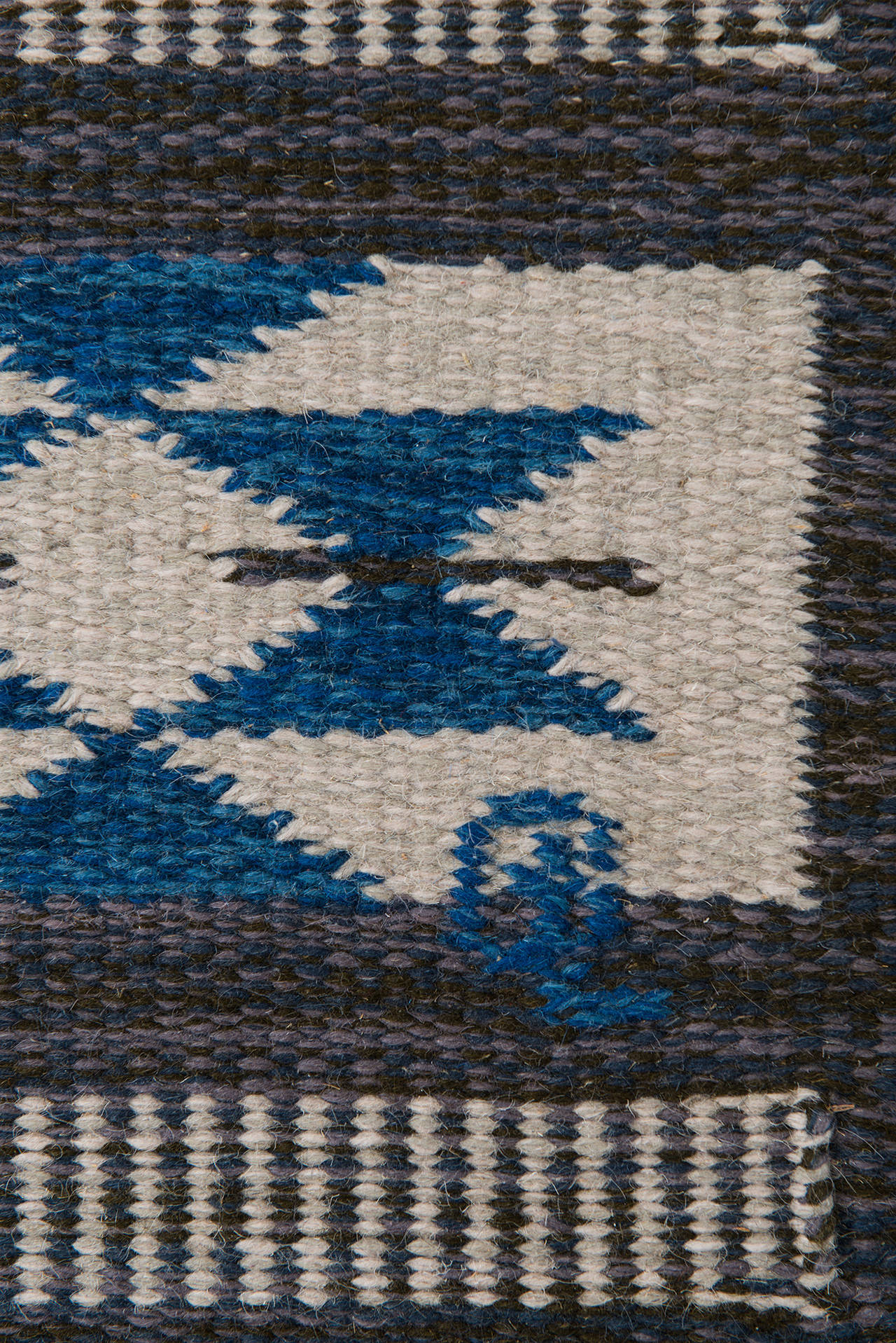 Swedish Rare Röllakan Carpet by Unknown Designer