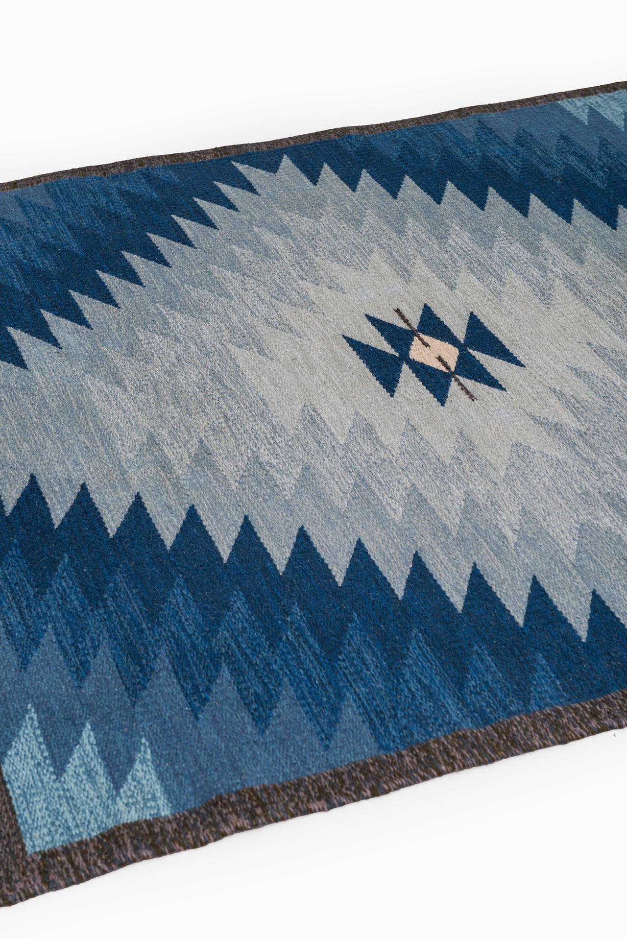Mid-20th Century Rare Röllakan Carpet by Unknown Designer