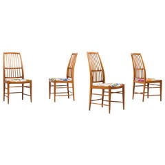 David Rosén Napoli Dining Chairs by Nordiska Kompaniet in Sweden