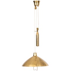 Counter Weight Ceiling Lamp in the Manner of Paavo Tynell
