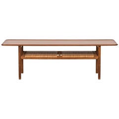 Hans Wegner Coffee Table Model AT-10 by Andreas Tuck in Denmark 10