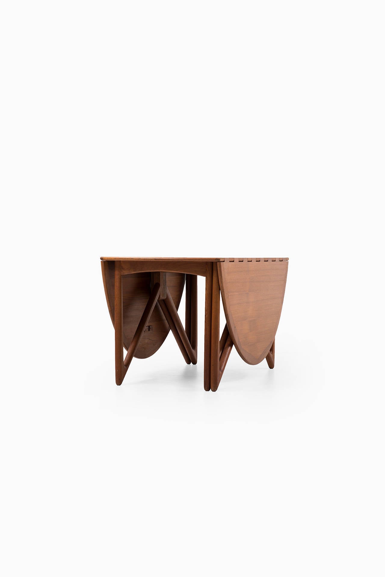 Scandinavian Modern Kurt Østervig Gate Leg Dining Table by Jason Møbler in Denmark