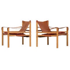 Arne Norell Sirocco Easy Chairs by Norell AB in Sweden