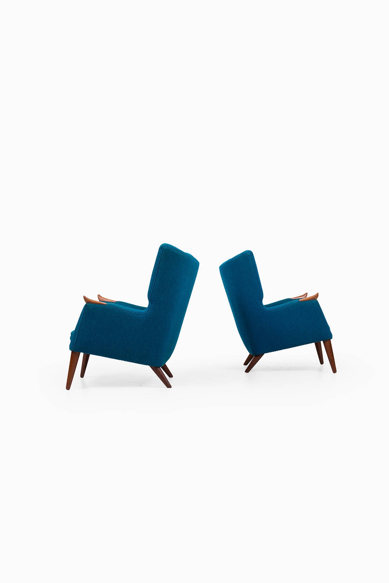 Kurt Østervig Easy Chairs by Rolschau Møbler in Denmark 1