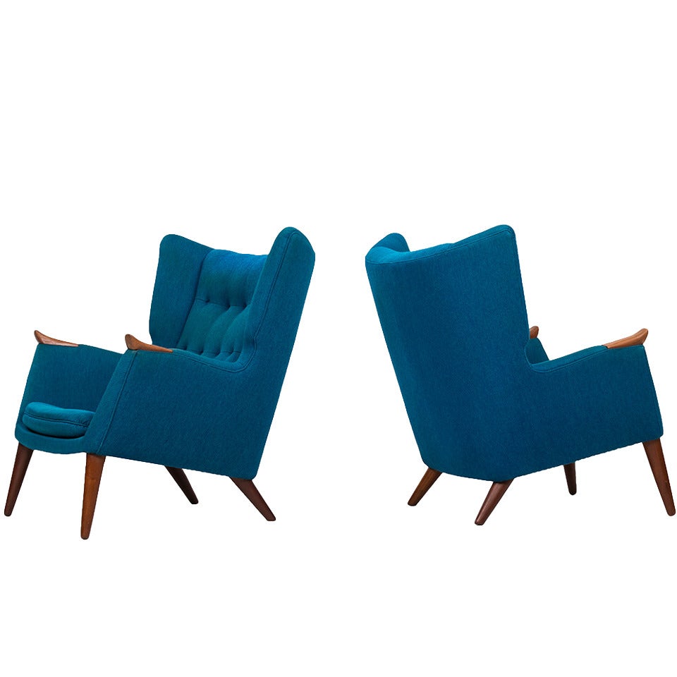 Kurt Østervig Easy Chairs by Rolschau Møbler in Denmark