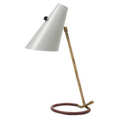 Hans Bergström Table Lamp Model No. 711 by Ateljé Lyktan in Åhus, Sweden 7