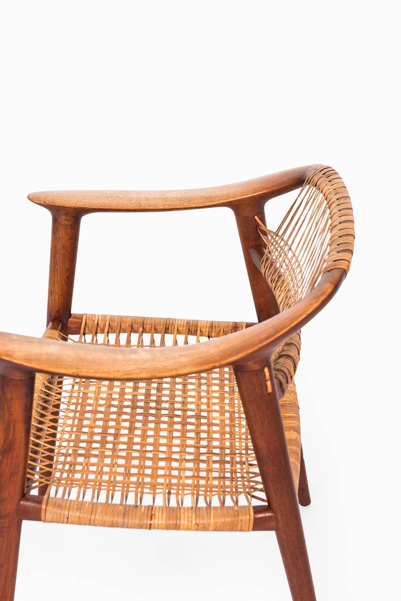 Mid-Century Modern Rolf Rastad and Adolf Relling Bambi Armchair by Gustav Bahus & Eft in Norway