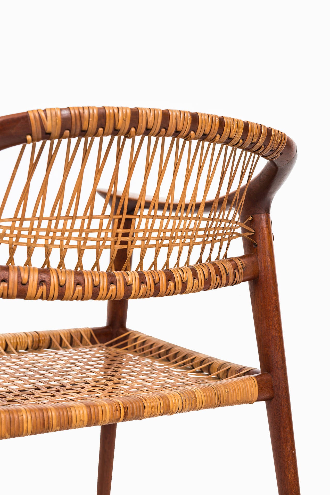 Rolf Rastad and Adolf Relling Bambi Armchair by Gustav Bahus & Eft in Norway In Good Condition In Limhamn, Skåne län