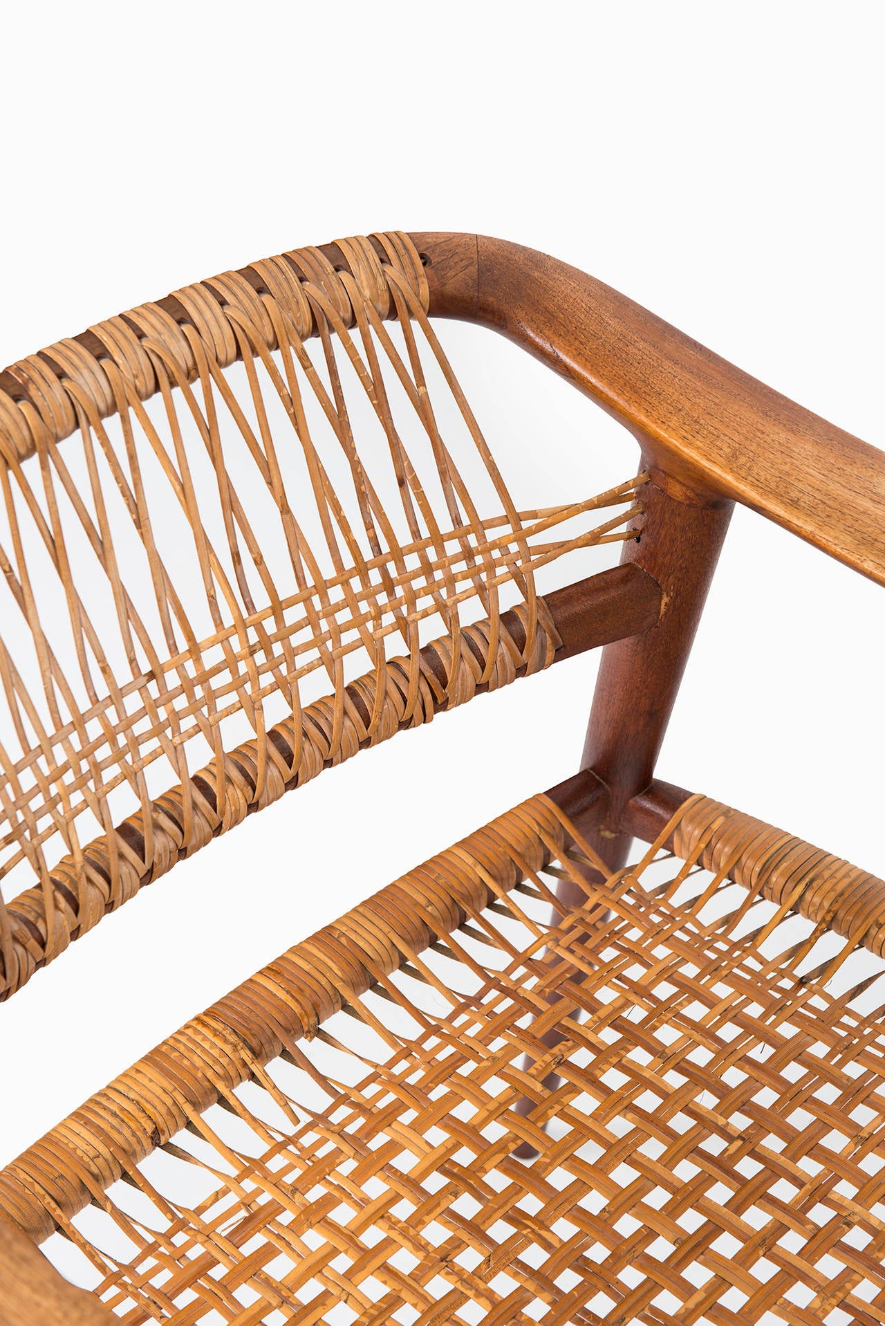 Mid-20th Century Rolf Rastad and Adolf Relling Bambi Armchair by Gustav Bahus & Eft in Norway