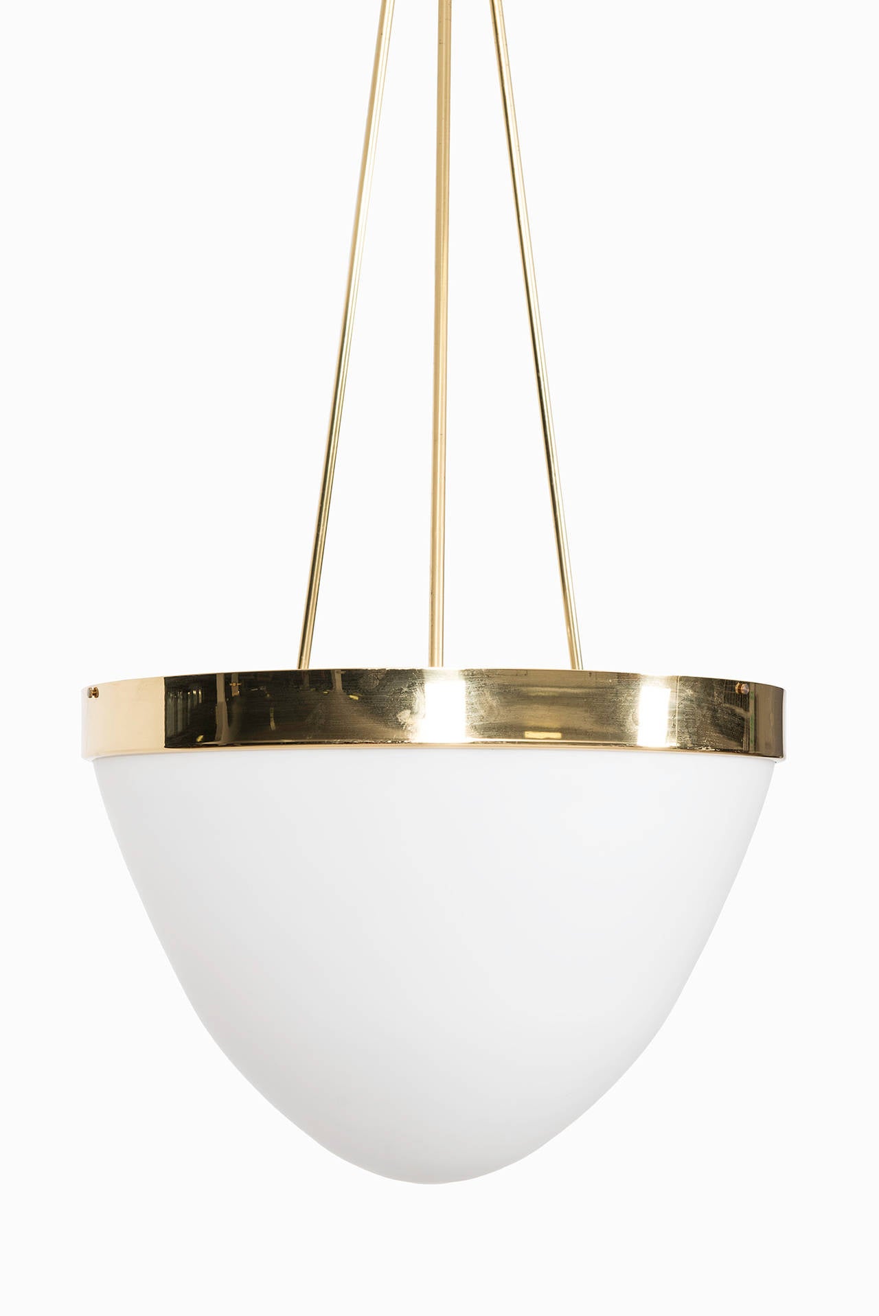 Lars Bylund Moon Ceiling Lamp by Ateljé Lyktan in Åhus, Sweden