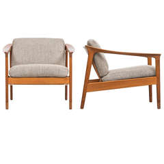Folke Ohlsson "Colorado" Easy Chairs Produced by Bodafors, Sweden