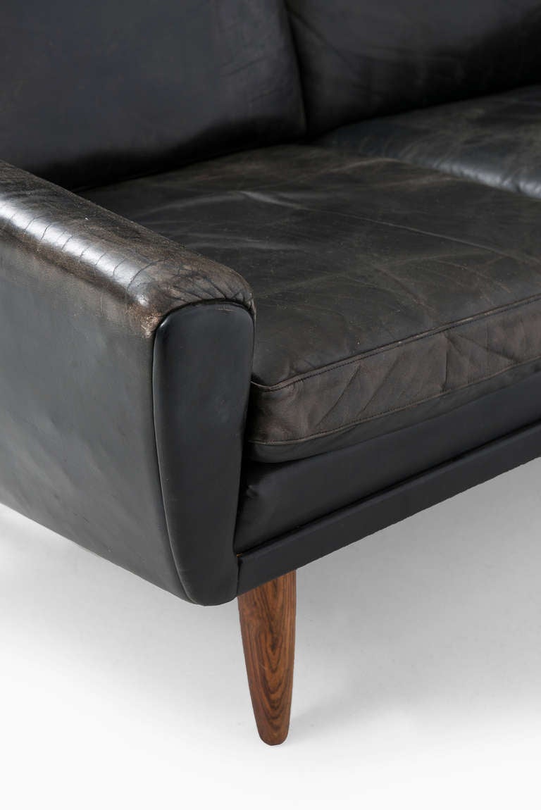 Leather Georg Thams Sofa and Easy Chairs by Vejen Polstermøbelfabrik, Denmark