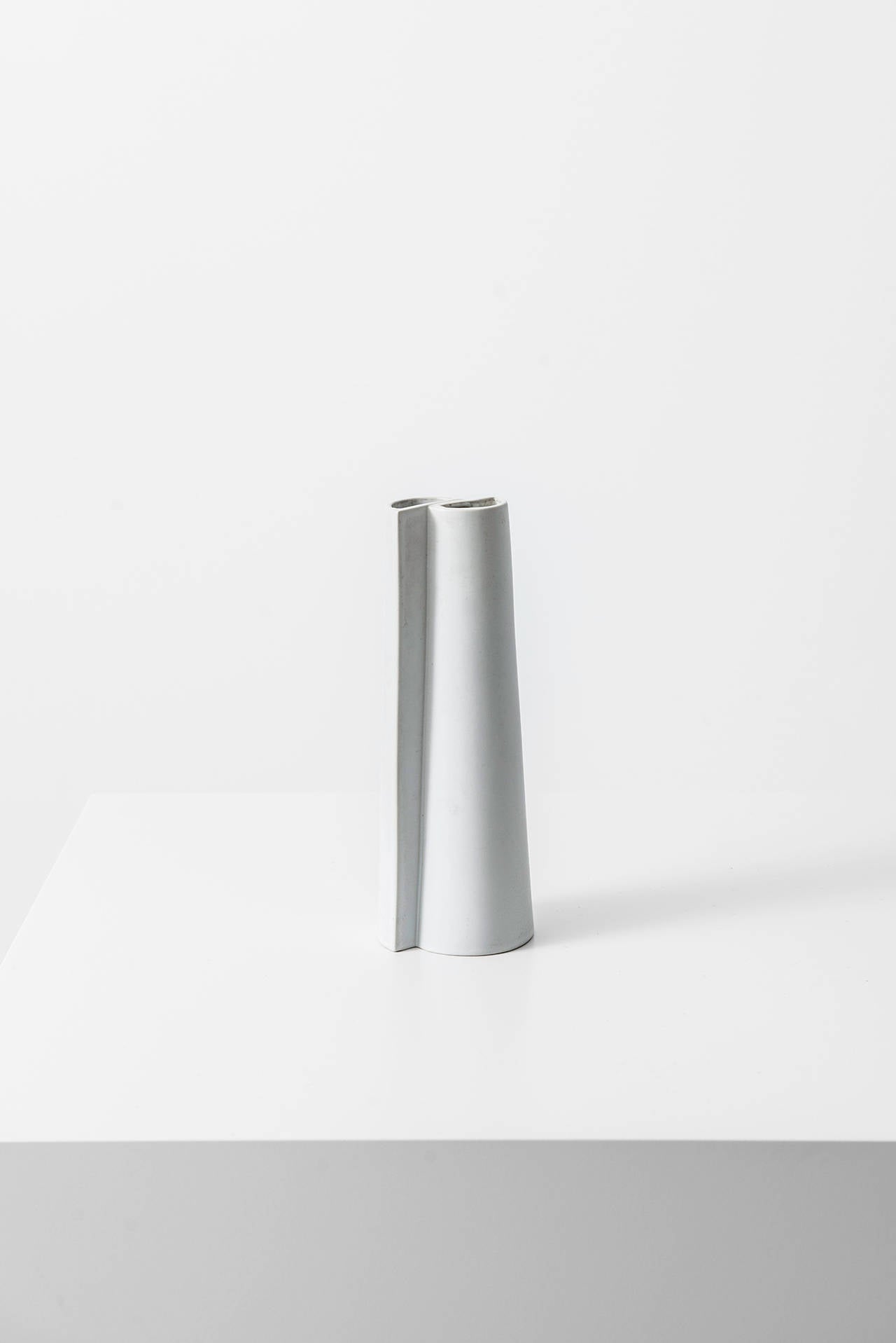 Stoneware vase model Surrea designed by Wilhelm Kåge. Produced by Gustavsberg in Sweden.