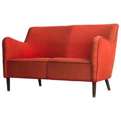 Loveseat Sofa in the Manner of Finn Juhl, Denmark 8