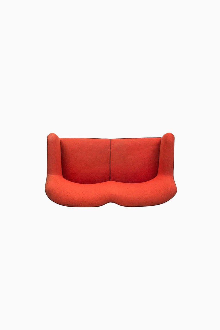 Mid-20th Century Loveseat Sofa in the Manner of Finn Juhl, Denmark