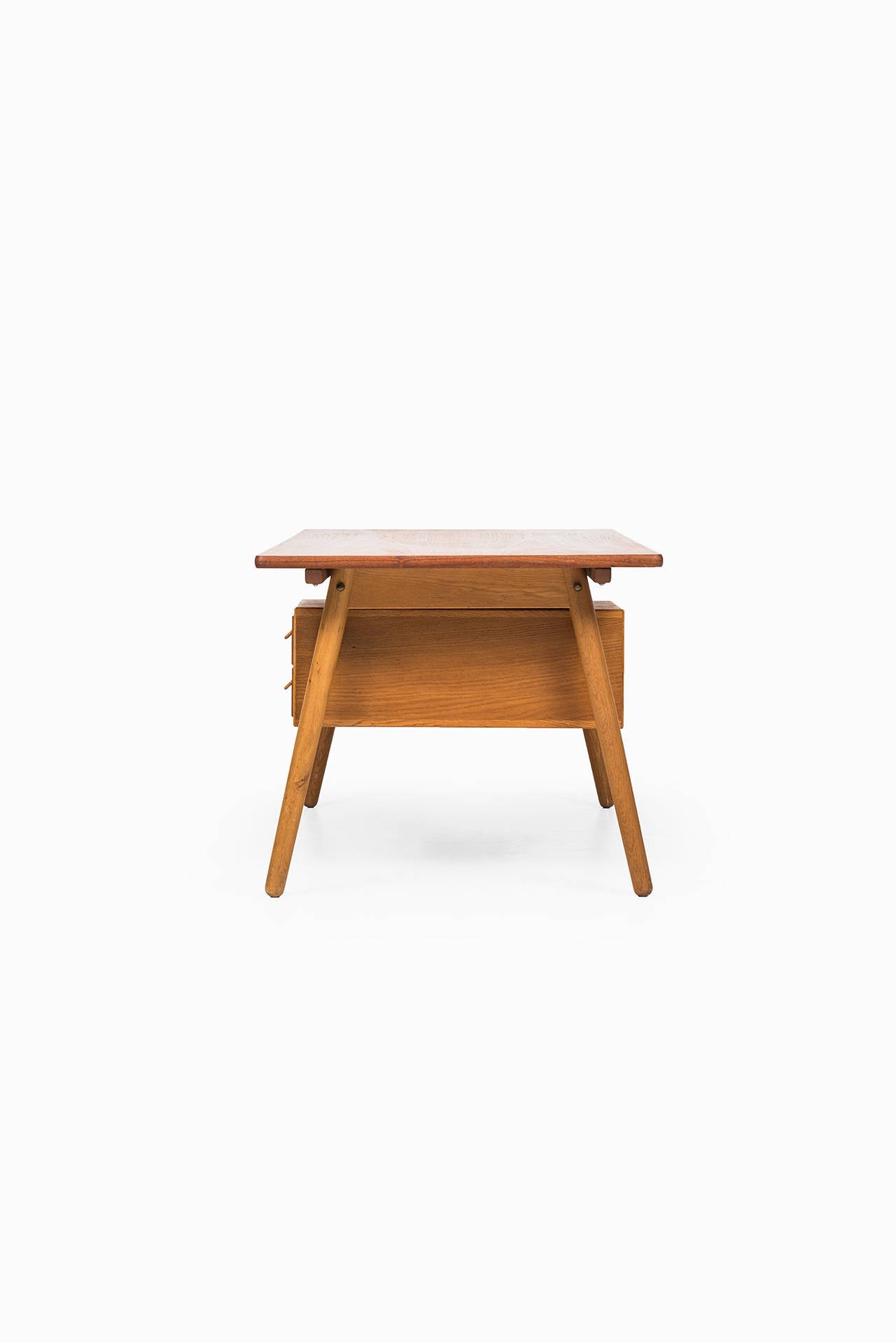 Poul Volther Desk/Dining Table by FDB Møbler in Denmark In Excellent Condition In Limhamn, Skåne län